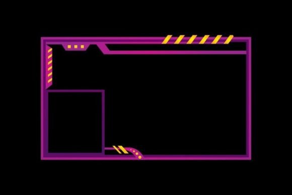 Download Modern Purple Stream Overlay Template - Stream overlay Collection