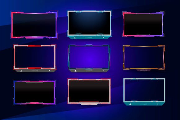 Download Twitch Stream Overlay Package - Stream overlay Collection