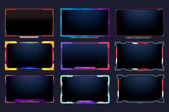Download Twitch Stream Overlay Package - Stream overlay Collection