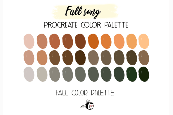 Download Autumn Procreate Swatches Palette - Premium Resources