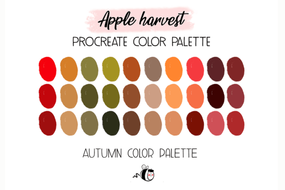 Download Autumn Procreate Color Palette - Premium Bundle