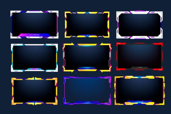 Download Twitch Stream Overlay Package - Stream overlay Collection